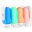 Morfone Travel Bottles Set for Toiletries, Tsa Approved Travel Size Containers BPA Free Leak Proof Refillable Liquid Silicone Squeezable Travel Accessories for Shampoo Conditioner Lotion (4Pack 3oz)