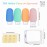 Morfone Travel Bottles Set for Toiletries, Tsa Approved Travel Size Containers BPA Free Leak Proof Refillable Liquid Silicone Squeezable Travel Accessories for Shampoo Conditioner Lotion (4Pack 3oz)
