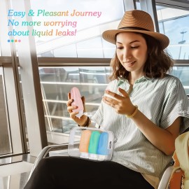 Morfone Travel Bottles Set for Toiletries, Tsa Approved Travel Size Containers BPA Free Leak Proof Refillable Liquid Silicone Squeezable Travel Accessories for Shampoo Conditioner Lotion (4Pack 3oz) Morfone Travel Bottles Set for Toiletries, Tsa Approved Travel Size Containers BPA Free Leak Proof Refillable Liquid Silicone Squeezable Travel Accessories for Shampoo Conditioner Lotion (4Pack 3oz)