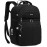 Cooler Backpack,Double Deck Leakproof Cooler Bag,Insulated Backpack Cooler Lunch Backpack for Men Women,Grey & Black