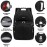 Cooler Backpack,Double Deck Leakproof Cooler Bag,Insulated Backpack Cooler Lunch Backpack for Men Women,Grey & Black