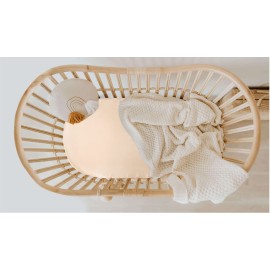 SiinvdaBZX Satin Bassinet Sheets for Baby Hair, Silky Soft Beige Bassinet Fitted Sheets for Hourglass, Oval & Rectangular Bassinet Mattress (Pack of 1)