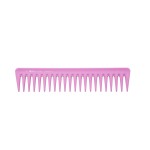 Ibiza Hair Detangling Comb | Large Wide Tooth Detangler Comb | Rose Scented | Ideal for Straight or Curly Hair | Wet or Dry | Professional-Grade Styling Comb for Men and Women