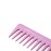 Ibiza Hair Detangling Comb | Large Wide Tooth Detangler Comb | Rose Scented | Ideal for Straight or Curly Hair | Wet or Dry | Professional-Grade Styling Comb for Men and Women