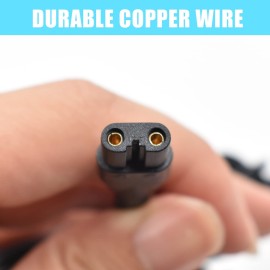 Charger Fit for Manscaped Lawn Mower 3.0/2.0 Electric Groin Hair Trimmer Replacement Charging Cable Power Cord AdapterWall Adatper+USB Cable