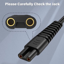 UL Listed Charger for Wahl Color Pro 9649 Trimmer Replacement Clipper AC Adapter Power Cord 6.0Ft Extra Long DC Supply PERFEIDY