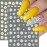 SILPECWEE Spring Daisy Nail Stickers Flower Nail Art Stickers Smile Face Sunflower Nail Design Self-Adhesive Nail Decals Manicure Tips Nail Decoration for Women Girls Kids (12 Sheets)