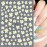 SILPECWEE Spring Daisy Nail Stickers Flower Nail Art Stickers Smile Face Sunflower Nail Design Self-Adhesive Nail Decals Manicure Tips Nail Decoration for Women Girls Kids (12 Sheets)