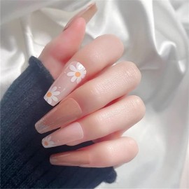 SILPECWEE Spring Daisy Nail Stickers Flower Nail Art Stickers Smile Face Sunflower Nail Design Self-Adhesive Nail Decals Manicure Tips Nail Decoration for Women Girls Kids (12 Sheets) SILPECWEE Spring Daisy Nail Stickers Flower Nail Art Stickers Smile Face Sunflower Nail Design Self-Adhesive Nail Decals Manicure Tips Nail Decoration for Women Girls Kids (12 Sheets)