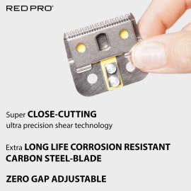 RED Pro T-Edgeliner Replacement Blade Compatible with RED PRO TRP01N T-Edgeliner, TRP02N Edgeliner, Andis GTO T-Outliner GO Outliner (Edgeliner Blade)