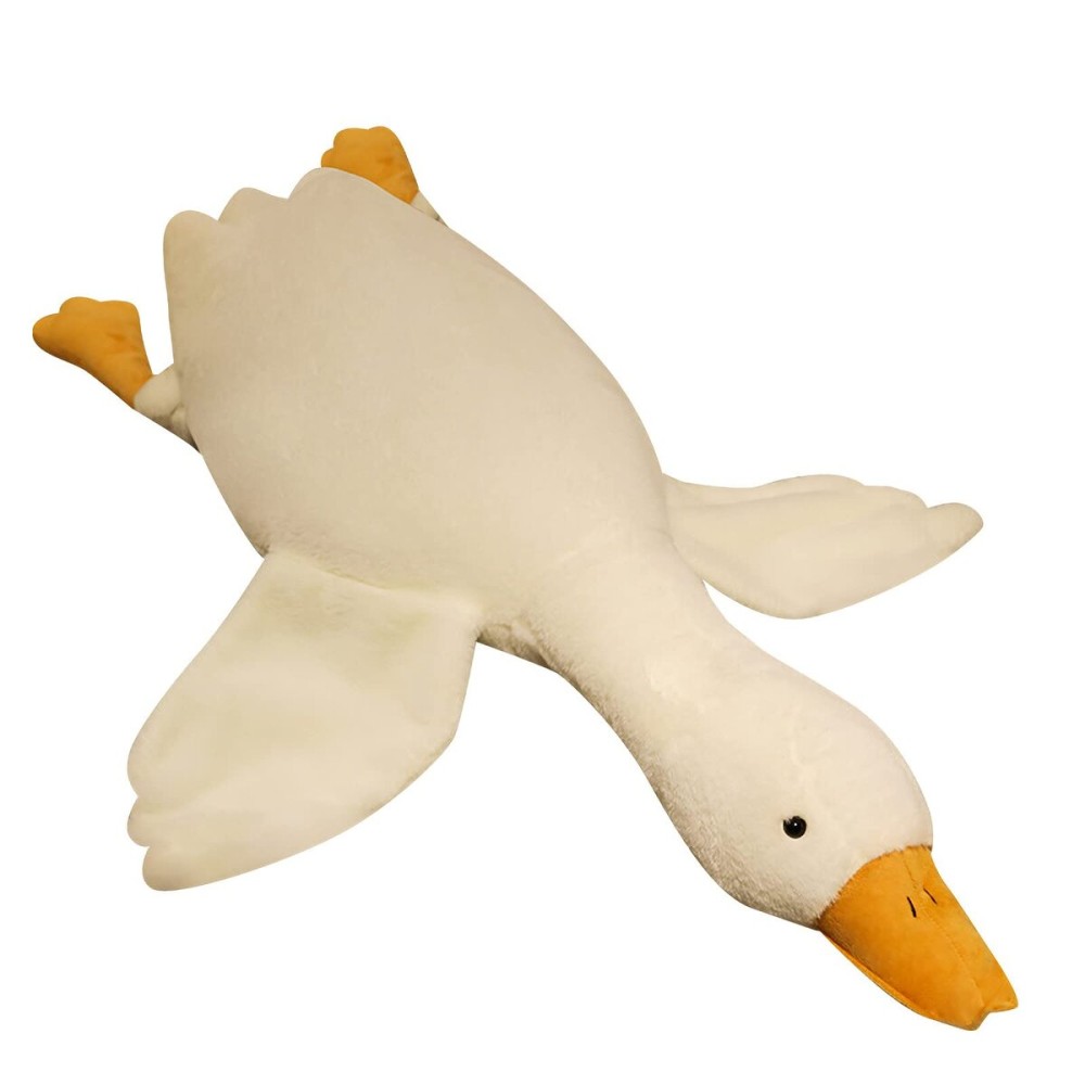 Goose Stuffed Animal Pillow Toy, Cute Giant White Goose Stuffed Animal Duck Plush,Swan White,It\'s a for Everyone.