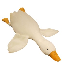 Goose Stuffed Animal Pillow Toy, Cute Giant White Goose Stuffed Animal Duck Plush,Swan White,It\'s a for Everyone.