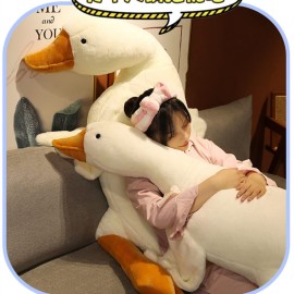 Goose Stuffed Animal Pillow Toy, Cute Giant White Goose Stuffed Animal Duck Plush,Swan White,It\'s a for Everyone.