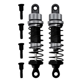 Abendor 2Pcs/Set PX9200 Oil Buffer Shock Absorber PX9200-18 for 1/12 1/10 9200 9200E 9205E 9206E HB101 HS101 RC Car Truck Spare Parts