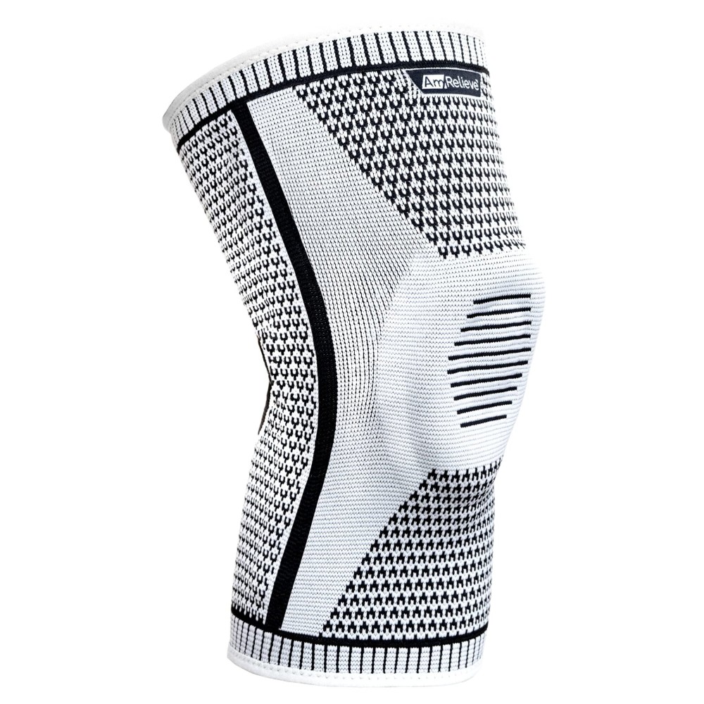 AmRelieve Ultra Knee Elite Compression Sleeve - Knee Brace for Arthritis Pain Relief, Meniscus Tear Support, and Knee Pain Relief AmRelieve Ultra Knee Elite Compression Sleeve - Knee Brace for Arthritis Pain Relief, Meniscus Tear Support, and Knee Pain Relief