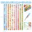 50 Pack Birthday Pencils Bulk, Happy Birthday Pencils for Kids with Erasers, Birthday Party Favors Supplies Goodie Bags Filler