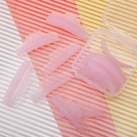 Liber Beauty Eyelash Lift Pads Eyelash Makeup Pads for Lash Lamination Supplies Curler Eyelash Perm Rods 5 Size Salon Eyelash Tools (Pink U curl pad)