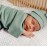OWLOWLA Newborn Swaddle Set Stretch Wrap Swaddle Receiving Blanket for Baby Boy Girl(Olive-rm)