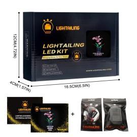 LIGHTAILING Light for Lego-10311 Orchid - Led Lighting Kit Compatible with Lego Building Blocks Model - NOT Included The Model Set