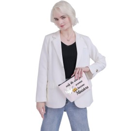 VAMSII Female Minister Gift Zipper Bag Minister Appreciation Gifts Pastor Gifts for Women Ministry Gifts (become Ministers)