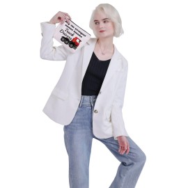 VAMSII Makeup Bag, Truck Driver, Large Capacity, Zipper Pouch, Cosmetic Case, Water Resistant for Women