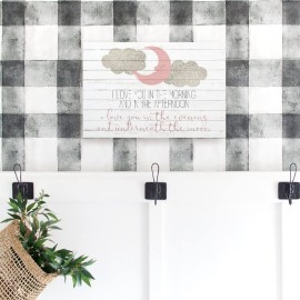 MRC Wood Products I Love You In The Morning And In The Afternoon Nursery Wall Sign Decor Kid\'s Room 12x18