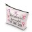 TSOTMO Gymnast Gift for Sister Gymnastics Inspirational Gift She Believed She Could So She Did Gymnast Zipper Pouch Makeup Bag (She believed gymnast)