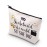 Theatre Themed Inspirational Gift She Believed She Could So She Did Actress Zipper Pouch Makeup Bag (She believed theatre)