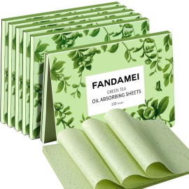 FANDAMEI Oil Blotting Sheets For Face, 600 PCS Oil Blotting Papers, Blotting Paper for Oily Skin, Oil Control Film, Oil Absorbing Sheets For Face, Oil Absorbing Tissues