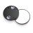 2 Pieces Portable Round 10X Magnifying Makeup Mirror Suction Cup Travel Mirror For Precise Makeup Application