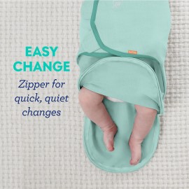 SwaddleMe Easy Change Swaddle - Size Small/Medium, 0-3 Months, 2-Pack (Kiss Ya)