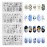 MR.FOX Nail Stamping Plate Set, 8Pcs Nail Art Stamp Kit Templates for Women with Plenty of Images