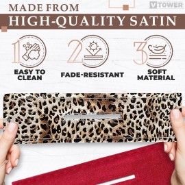 3Pcs Hair Bun Maker for Long Hairs - Deft Hair Bun Makers for Women & Girl, Hairs Twister Buns Makers, Fashion French Hairstyle Deft Buns Maker Elegant Design in Black, Red, and Leopard Print