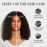 Fittia Satin Hair Bonnet for Sleeping, Silky No Frizzy for Curls Care, Adjustable Strap for Non-Slip, Dreadlocks Cap for Women&Men Light Grey