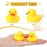 Vinsot 100 Pcs Mini Rubber Ducks Bulk Rubber Duck Bath Toys Squeak Float Bath Toy for Birthday Party Favors Gift Summer Beach Pool Activity Carnival Game(2.17 x 1.97 x 1.85 Inch)