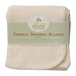 TL Care 30 X 40 Thermal/Waffle Swaddle Blanket Made with Organic Cotton, Natural Color, Soft Breathable, for Boys and Girls