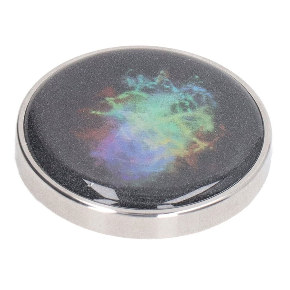 Fdit Desktop Rotating Toy, Colorful Luminous Galaxy Star Decompression Stainless Steel Stress Relieve Decompression Gyroscope Toy for Kids Aldult (1)