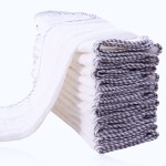 Cute Castle 12 Pack Muslin Burp Cloths for Baby - Ultra-Soft 100% Cotton Baby Washcloths - Large 20\'\' by 10\'\' Super Absorbent Milk Spit Up Rags - Burpy Cloths for Unisex, Boy, Girl - Stripe