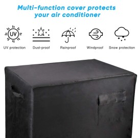Cooler Cart Cover Black, Luxiv Waterproof Rolling Cooler Cover 34L x 20W x 32H inches 80 Quart Rolling Ice Chest Sleeve for Anti Rain, Sunlight, Dust (36L X 20W X 37H)