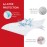 Pack and Play Mattress Pad (6 Sizes), Compatible with Baby Trend Lil Snooze Deluxe 2 Nursery Center, Pack and Play Mattress Sheets Cover Soft Quilted Protector