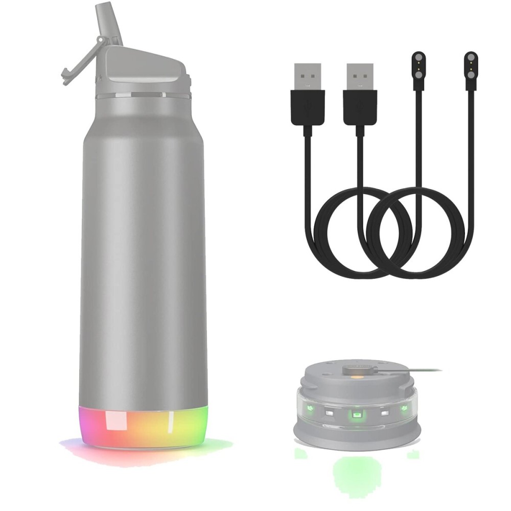 YwonShne Charger Compatible with HidrateSpark Steel/HidrateSpark PRO Charger Charging Cable Cord Magnetic USB Cradle Accessories