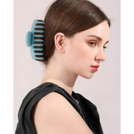 MAORULU 6 Pack 3.5 Hair Clip for Thin and Medium Thick Hair, Strong Hold Hair Clip for Fine Hair, Non-slip Cute Claw Clip for Women and Girls, Extra Lightweight Matte Jaw Clip (Multi Color), 6 Count MAORULU 6 Pack 3.5 Hair Clip for Thin and Medium Thick Hair, Strong Hold Hair Clip for Fine Hair, Non-slip Cute Claw Clip for Women and Girls, Extra Lightweight Matte Jaw Clip (Multi Color), 6 Count