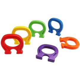 Children\'s Magnetic Toy, Horseshoe Magnet, Exercise Children\'s Hands-on Skills, 6 Packs