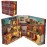 3D Wooden Book Stand Puzzle DIY Dollhouse Wood Bookends Book Nook Model Building Kit with LED Light for Teens and Adults to Build-Creativity Gift for Birthdays Christmas Halloween, Multicolor