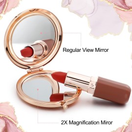 Chunful 4 Pcs Floral Pocket Mirror for Women Bulk Rhinestone Rose Gold Compact Mirror Vintage Engraved Pocket Makeup Double Sided with 1x/2x Magnifying for Bridesmaid Wedding Gifts Chunful 4 Pcs Floral Pocket Mirror for Women Bulk Rhinestone Rose Gold Compact Mirror Vintage Engraved Pocket Makeup Double Sided with 1x/2x Magnifying for Bridesmaid Wedding Gifts