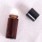 2Pcs 50ml/1.7oz Amber Glass Deodorant Roller Bottle with Plastic Roller Ball & Black Lid Deodorant Bottles Essential Oil Roller Bottles Empty Deodorant Container for Essential Oils Deodorant