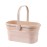 NEWCREATIVETOP Long Plastic Rectangular Handy Baskets/Mop Buckets (Collapsible Buckets 02-Brown)