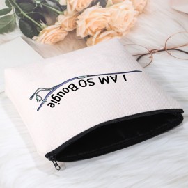 POFULL CRNA Gift Future CRNA Gift I am So Bougie Cosmetic Bag CRNA Graduation Gift (I am So bag)