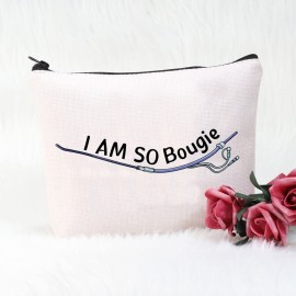 POFULL CRNA Gift Future CRNA Gift I am So Bougie Cosmetic Bag CRNA Graduation Gift (I am So bag)