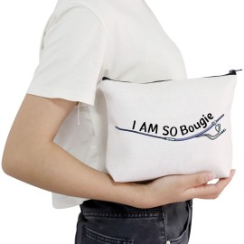 POFULL CRNA Gift Future CRNA Gift I am So Bougie Cosmetic Bag CRNA Graduation Gift (I am So bag)